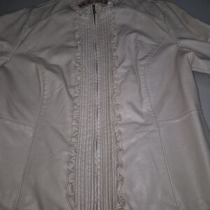 Elegant Cream Women's Jacket